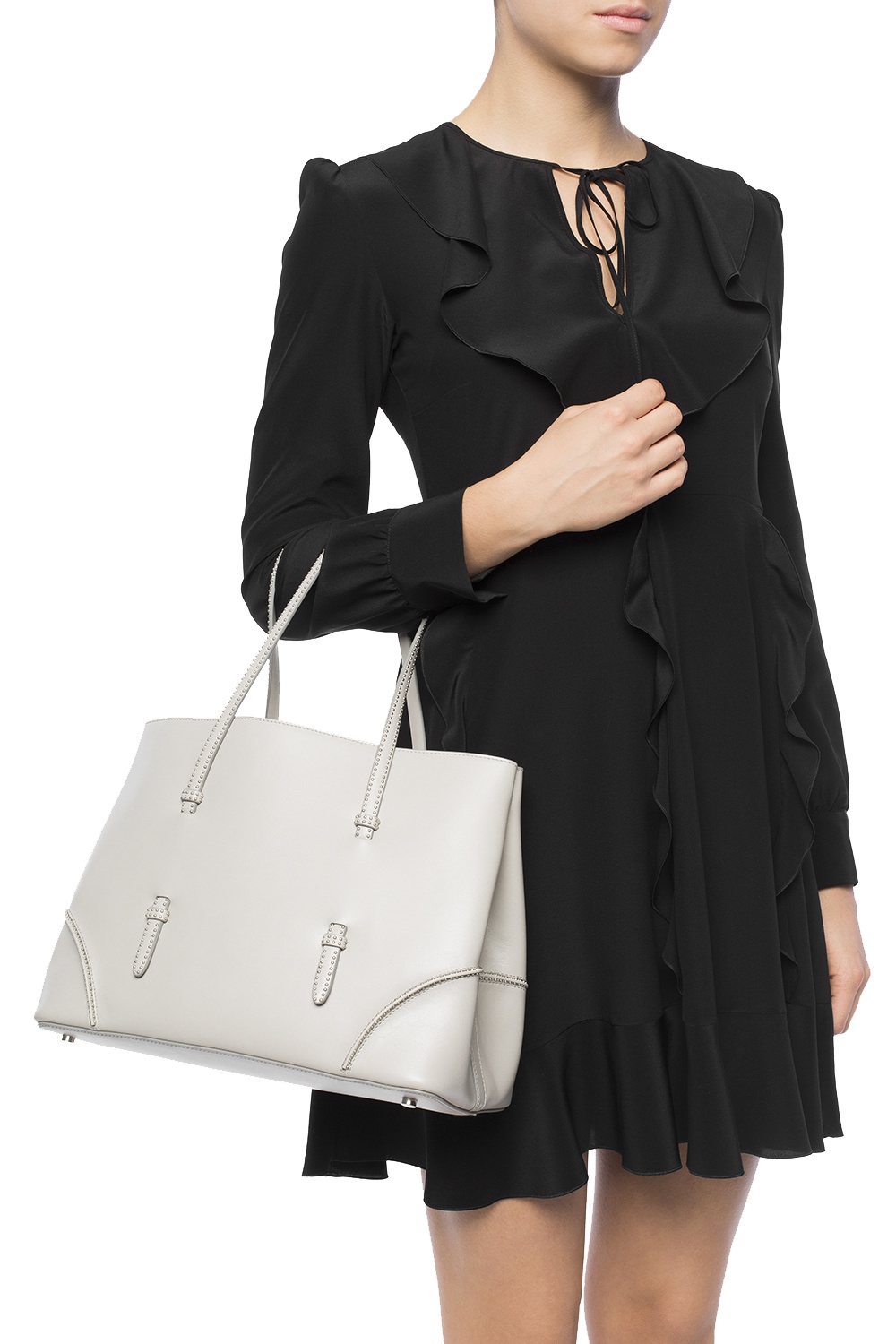 Alaia Studded shoulder mini bag